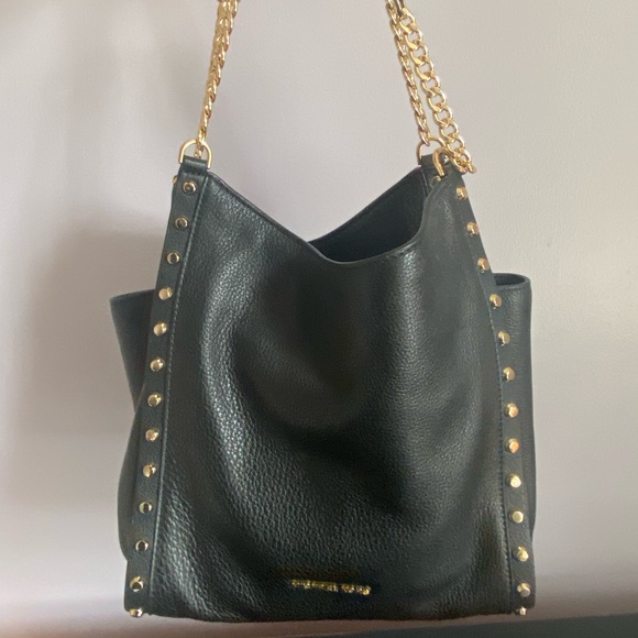 Black studded Michael Kors purse. New without tags. - Picture 1 of 5